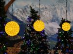 150 Yellow LED 10" Sphere