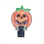 Halloween Night Light - Pumpkin - Swivel Plug w/LED Bulb