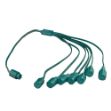 Coaxial Flex 8 Way Connector - Green