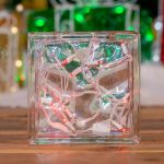 20 Light Non Connectable Red LED Mini Lights White Wire