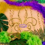 24" Fleur-De-Lis LED Mardi Gras Motif