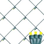 Yellow LED Net Lights 4x6 Green Wire