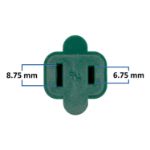 Connect 10 Clear Christmas Mini Lights, 100 Light, 50 Feet Long, Green Wire