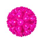 50 Pink LED 6" Sphere