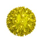 50 Yellow LED 6" Sphere