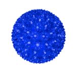 100 Blue LED 7.5" Sphere