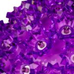 100 Purple LED 7.5" Sphere
