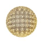 100 Warm White Twinkle LED 7.5" Sphere