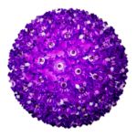 150 Purple LED 10" Sphere