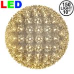 150 Warm White LED 10" Sphere