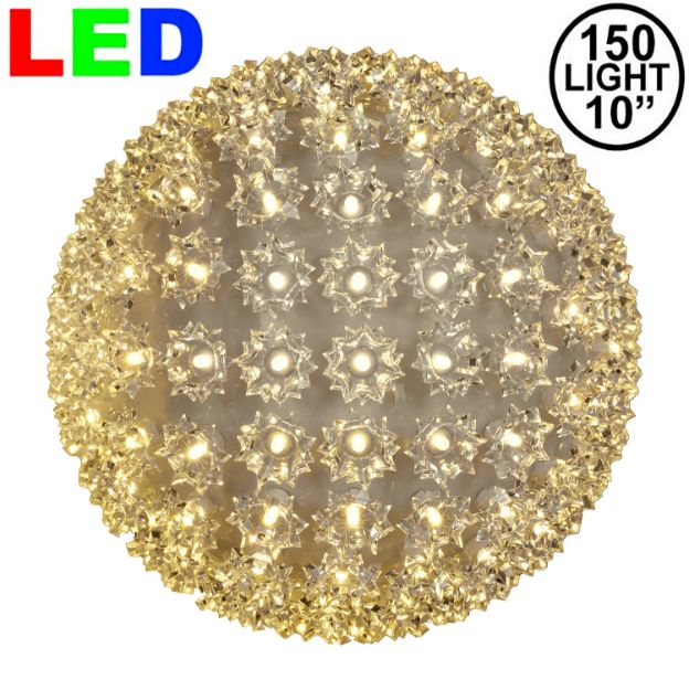 150 Warm White LED 10" Sphere