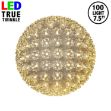 100 *NEW* TrueTwinkle® Warm White LED 7.5" Sphere