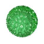 100 Green LED 7.5" Sphere