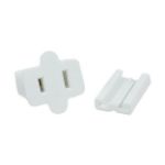 C9 Decorate Like a Pro® Kit - 1000' LED Diamond Faceted Warm White White Wire w/12" Bulb Spacing