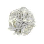 *NEW* True Twinkle Coaxial 50 LED Warm White 6" Spacing White Wire