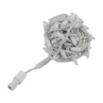 *NEW* TrueTwinkle® Coaxial 50 LED Pure White 6" Spacing White Wire