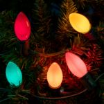 C9 RetroGlo® Groovy Multi Colored Ceramic LED Replacement Bulbs - 25 Pack