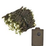 Warm White 140 LED Multi Function Chasing Christmas Lights 