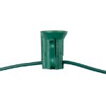 Novelty Brand Commercial Grade C7 1000' Spool 6" Spacing 8 Amp Green Wire