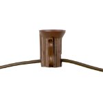 Novelty Lights C7 1000' Spool  12" Spacing 8 Amp Brown Wire
