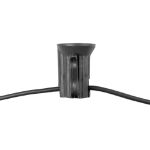 Novelty Lights C7 250' Spool  6" Spacing 8 Amp Black Wire