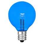 Blue - G40 - Glass LED Replacement Bulbs - 25 Pack