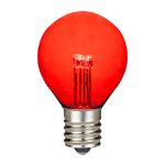Red - G30 Glass LED Replacement Bulbs - 25 Pack