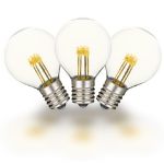 Warm White - G30 Glass LED Replacement Bulbs - 25 Pack