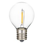 Warm White - G30 - Plastic Filament LED Replacement Bulbs - 25 Pack