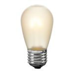 Warm White Satin S14 U-Shaped LED Plastic Flex Filament Replacement Bulbs 25 Pack