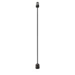 18" Medium Base (E26) Socket Extender (Drop)– Black