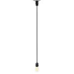 24" Medium Base (E26) Socket Extender (Drop) – Black