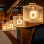 LED Square Frosted Warm White Medium Base Glass Filament Bulb - 1pk
