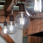 LED G95 Globe Pure White Medium Base Glass Filament Bulb - 4pk