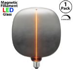 Flex Filament LED Smoked Glass Warm White Medium Base Bulb - 1pk