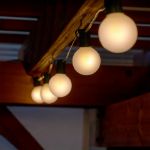 Frosted Warm White LED G50 Plastic Filament LED Globe Bulbs - 25pk