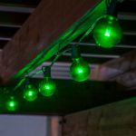 Green - G40 - Glass LED Replacement Bulbs - 25 Pack