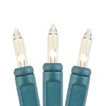 Non Connectable Green Wire Mini Lights 35 Light 13.5'