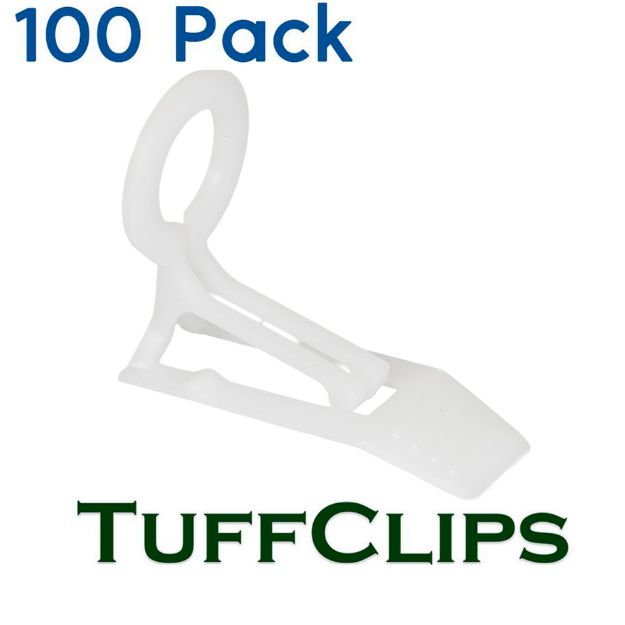 100 Pack of C9 TUFFCLIPS SHINGLE CLIP