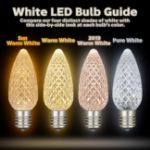 PeakPro Sun Warm White C7 LED Replacement Bulbs 25 Pack