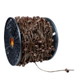 Novelty Lights Commercial Grade C9 1000' Spool 12" Spacing 8 Amp Brown Wire