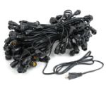 80 Warm White G50 LED Suspended Commercial Grade Intermediate Base Light Set