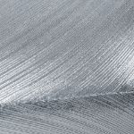 54" Fold Flat Star w/Metallic Mesh Fabric - Silver