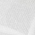 26" Fold Flat Star w/Glitter Mesh Fabric - White