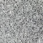 26" Fold Flat Star w/Glitter Mesh Fabric - Silver