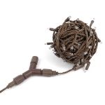 Coaxial Y Connector - Brown