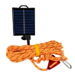 Solar Luminous Safety Cord 23FT - Orange