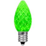 PeakPro Green C7 LED Replacement Bulbs 25 Pack