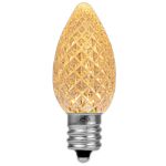 PeakPro Sun Warm White C7 LED Replacement Bulbs 25 Pack