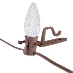 Clay Tile Roof Clips 25 pack - Brown